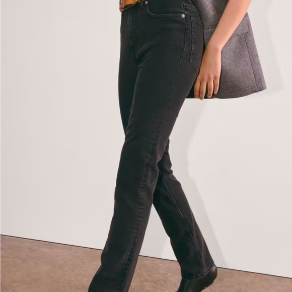 Everlane Black Straight Leg Jeans - Picture 1 of 5